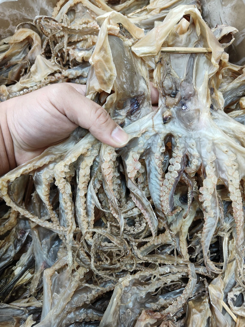 【特价】汕尾港淡晒章鱼脯胶水脯八爪鱼脯嚼劲足渔民自晒干货特产