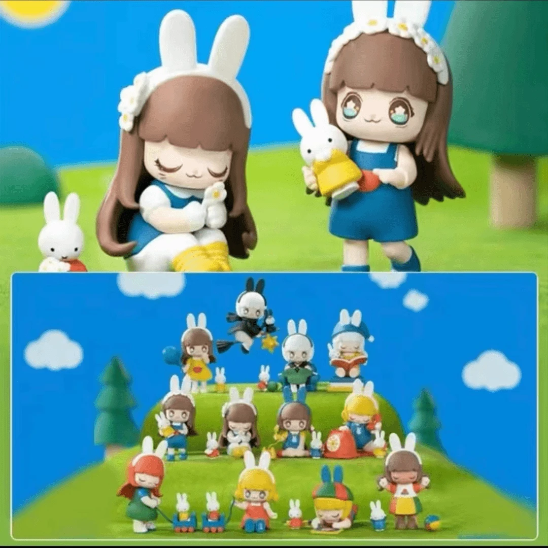 Kimmy&Miki Miffy新友记米菲联名正品摆件潮玩手办盲盒生日礼物