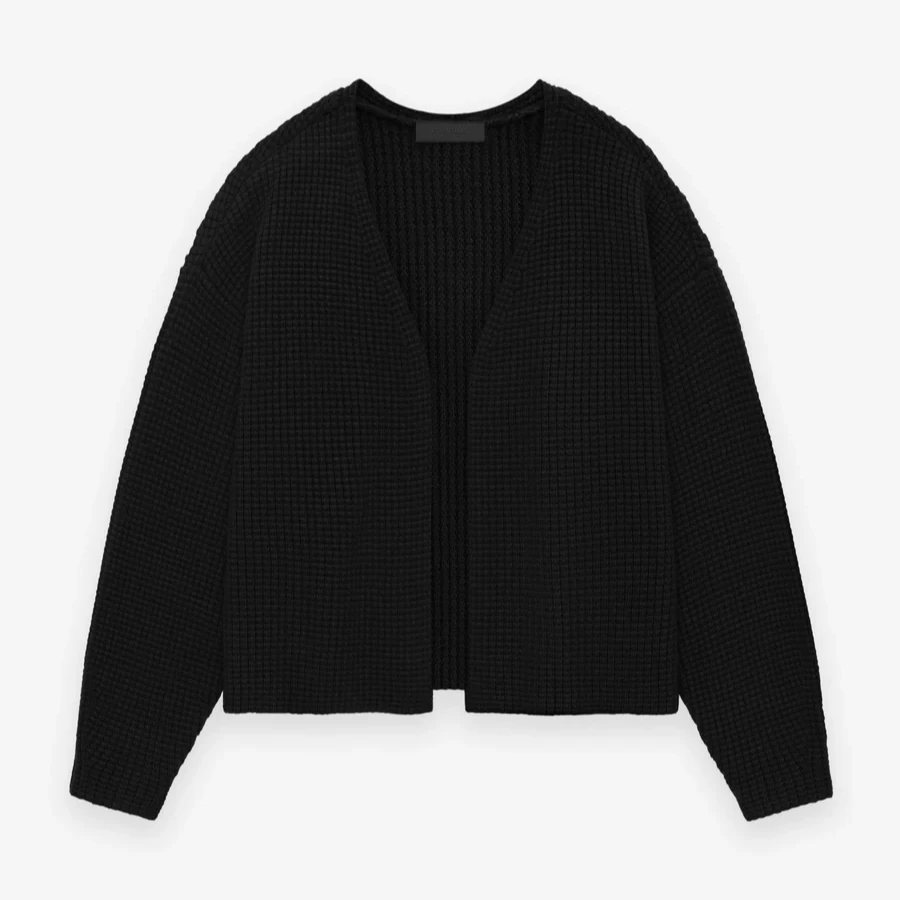 ESSENTIALS FEAR OF GOD 2024 Fall Core华夫格开衫