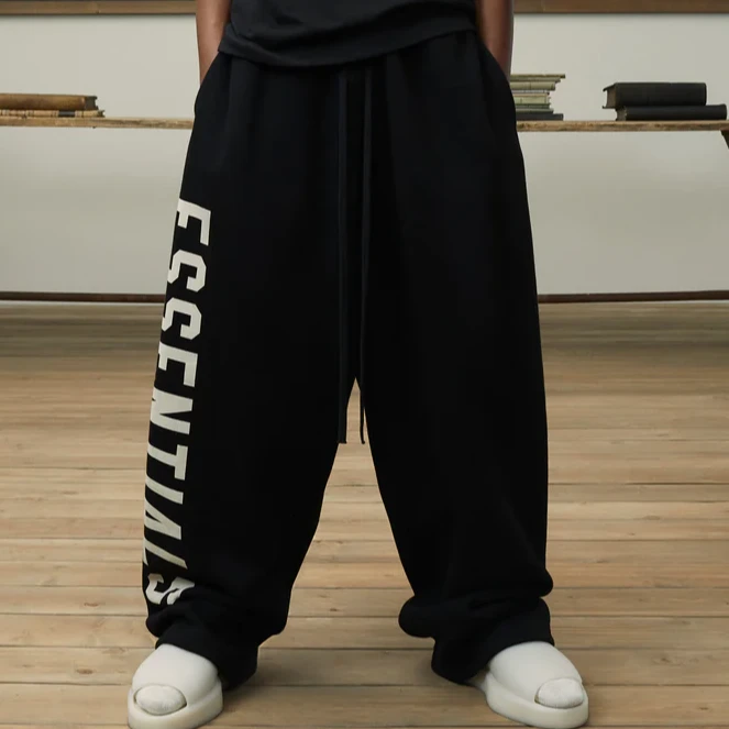 ESSENTIALS FEAR OF GOD美式潮牌经典直筒卫裤宽松运动休闲裤