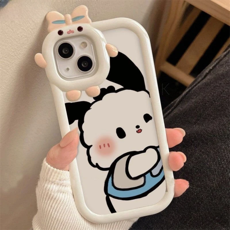 小怪兽手机壳适用苹果12ProMax/13/14/15/11/xr可爱凯蒂...