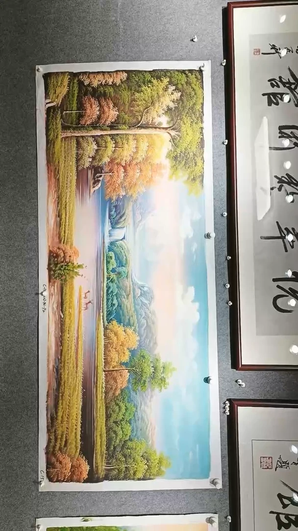 【闪购商品】书法油画