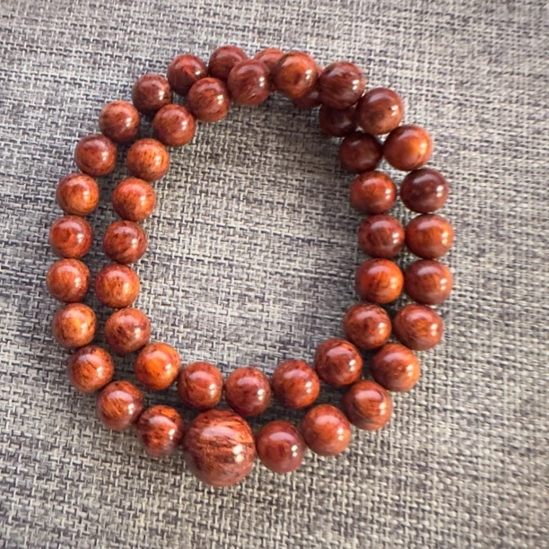 降真香 红降10mm（锁骨链）