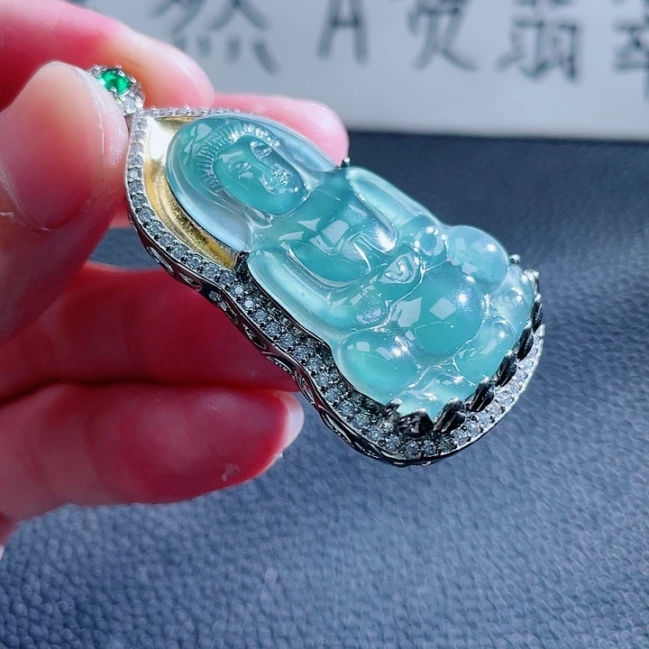 翡翠颈饰未镶嵌999999999