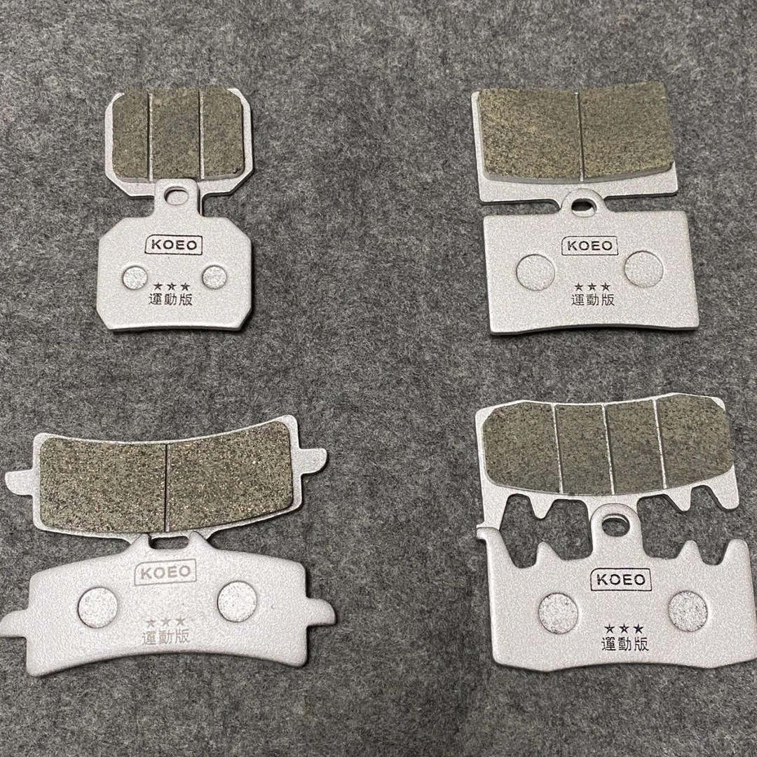 KOEO正品陶瓷纤维刹车片鲍鱼大小螃蟹辐射水鸟卡钳刹车皮运动版