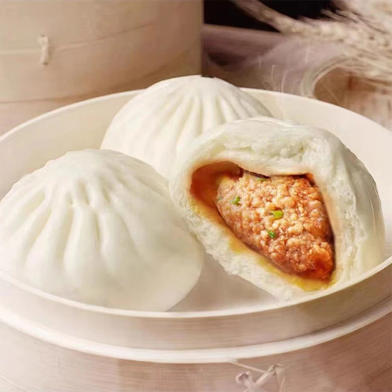 锡味源扬州风味大肉包16只 80g/只 香菇青菜包早餐店包子铺