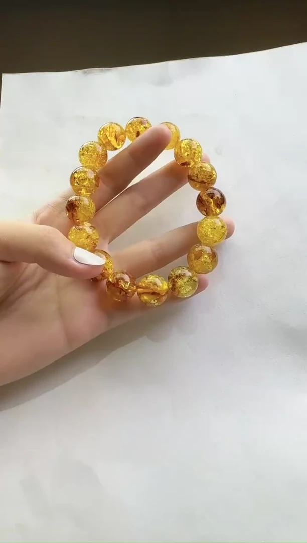 【闪购商品】琥珀珠宝奇石未镶嵌14+手串 多样性发