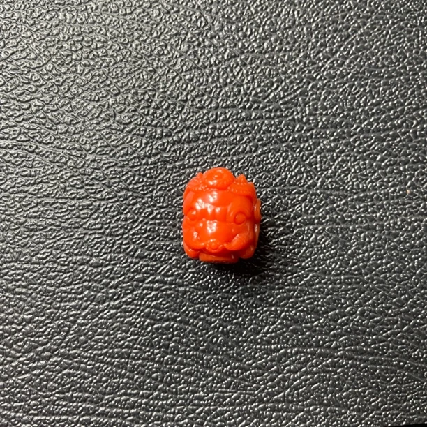 保山东山大水沟满色满肉象神雕珠17*15mm