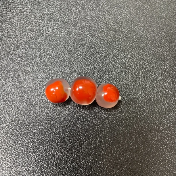 保山西山杨柳大黑洞冰飘老型珠三件套12+*11+mm