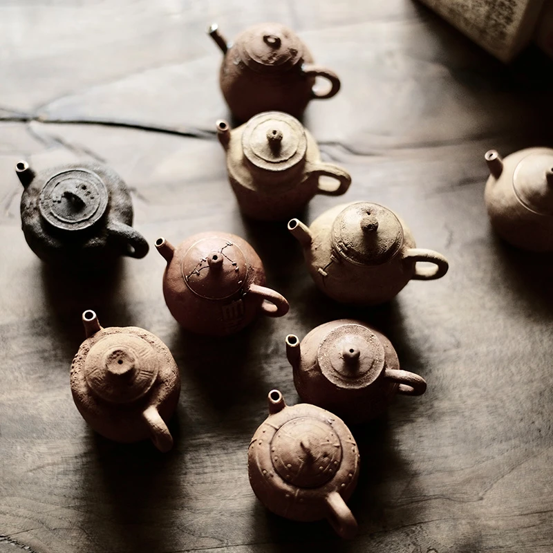 太初莲花堂 凡巢一凡手作 手捏泡茶壶