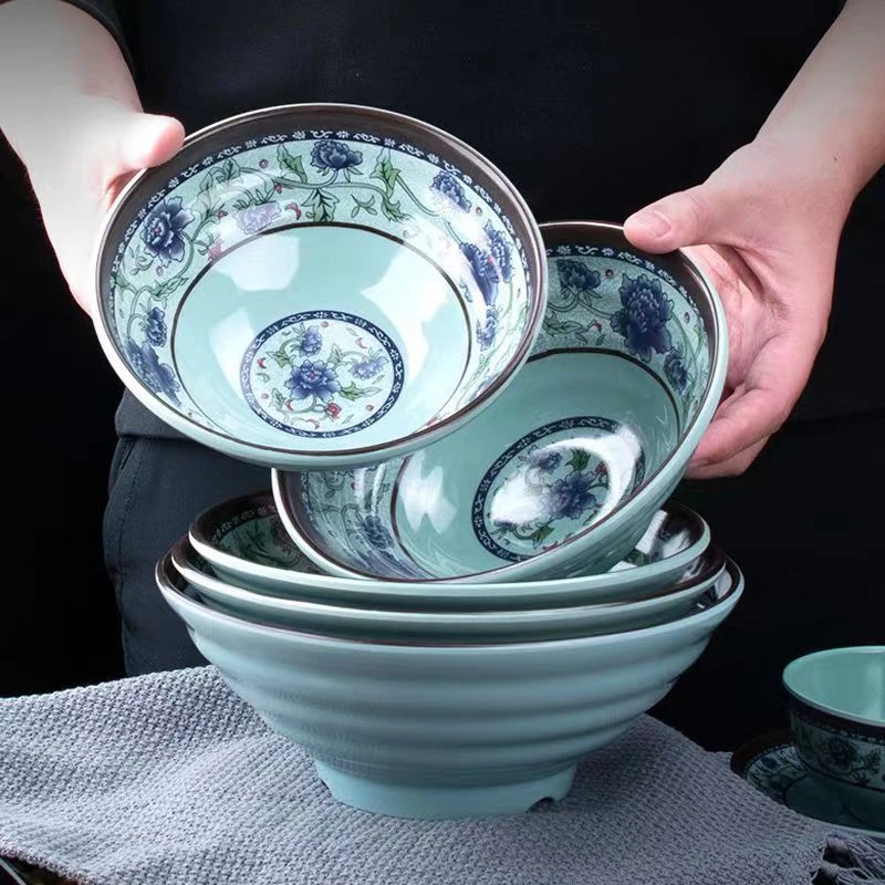 密胺面碗仿瓷碗盘餐具泡面碗汤粉面馆专用商用碗米线馄饨烩面汤碗
