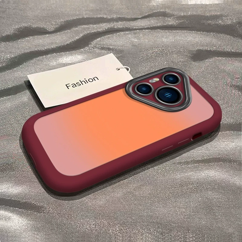 晕染渐变适用华为pura70手机壳新款p70保护套pura70pro的70ultra