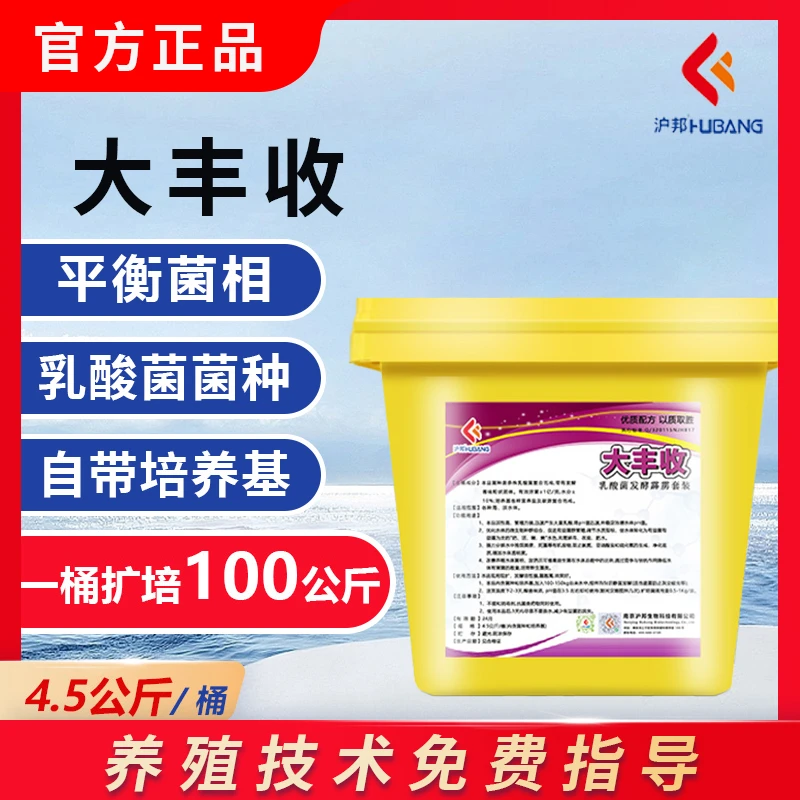 沪邦【大丰收】水产养殖乳酸菌发酵 稳定水体水色调节水质改善水体