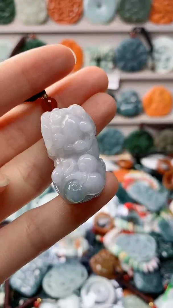 【闪购商品】翡翠颈饰未镶嵌天然翡翠A货