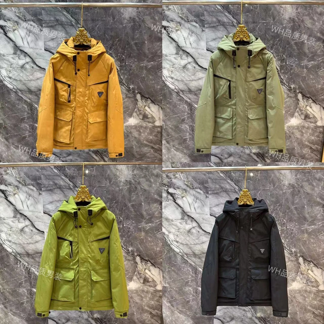 【F】冬季新款时尚百搭简约加厚夹克外套2036