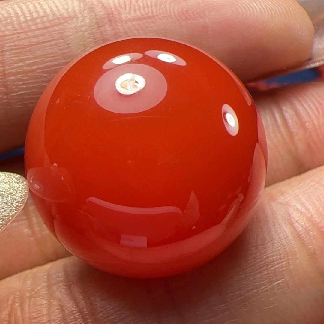 南红玛瑙19.1单珠未镶嵌