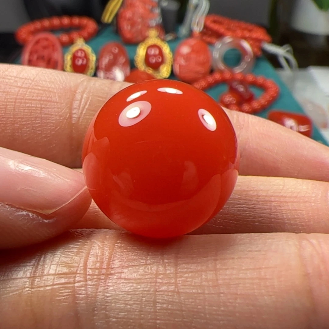 【闪购商品】南红玛瑙16.8未镶嵌兔*头