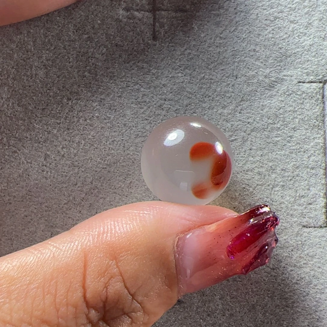 南红玛瑙单珠未镶嵌