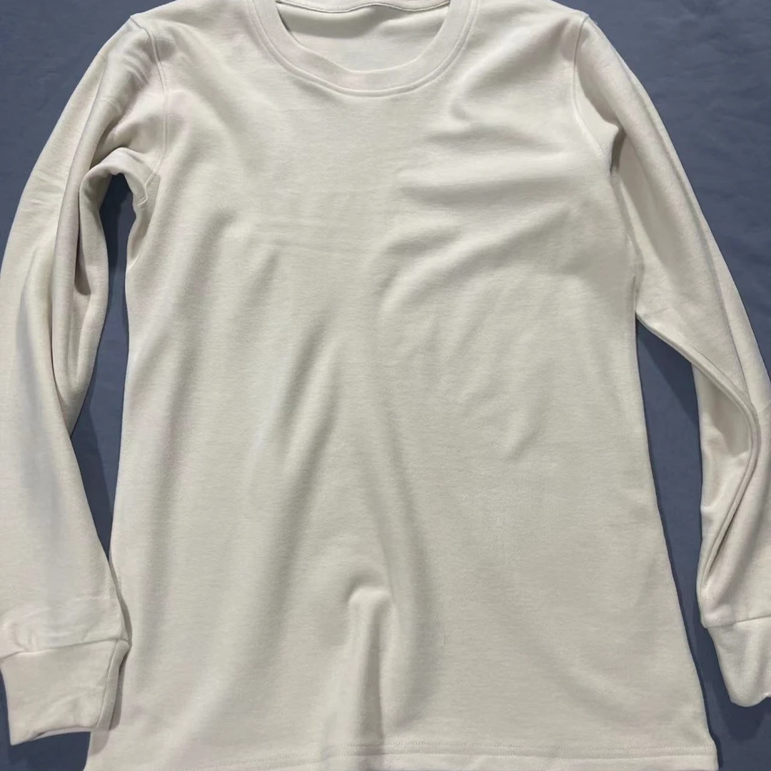 腈纶莱赛尔混纺(保暖)秋衣打底衫（自发热）男士