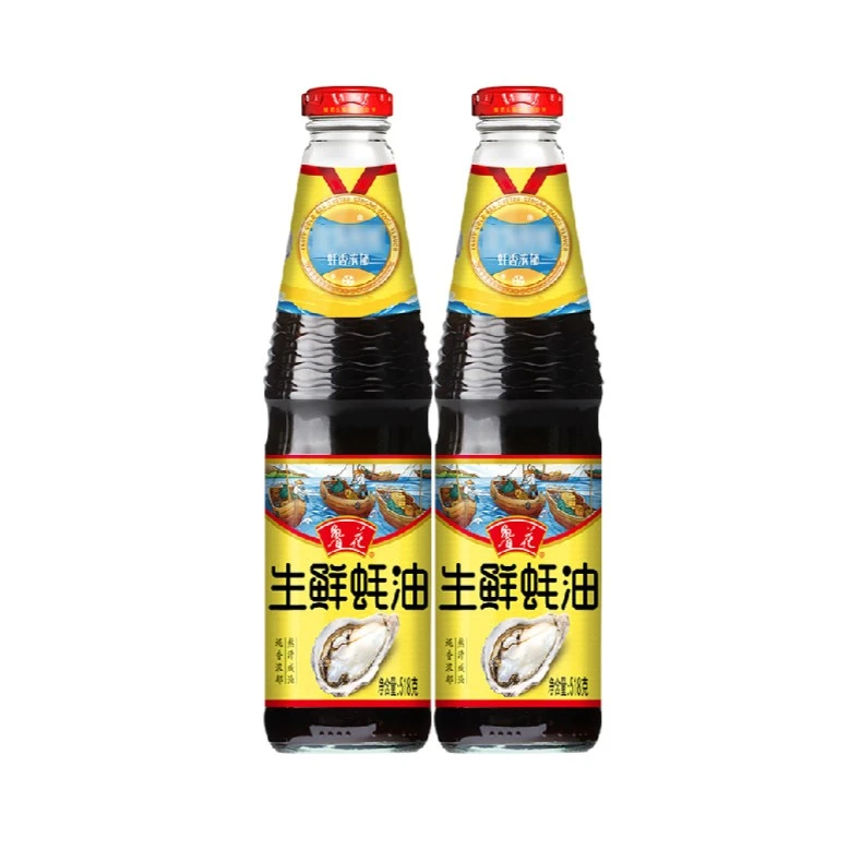 鲁花【直营】鲁花518g*2生鲜蚝油调味品点蘸烹炒拌腌烧烤炒菜心凉拌