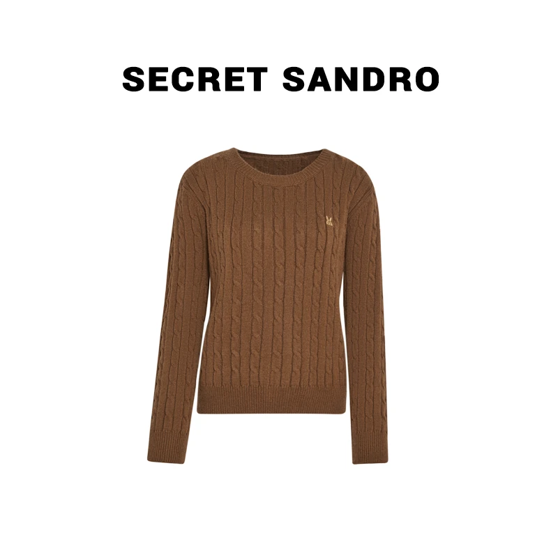 Secret Sandro 鸥小柒 毛针织衫 M84285027Q