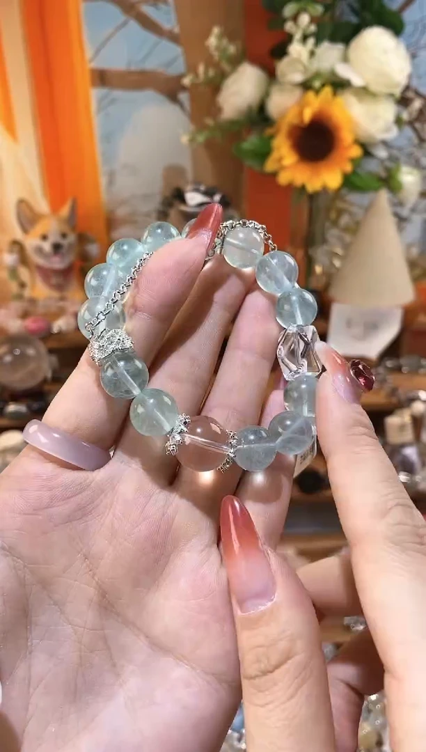 【闪购商品】水晶手链未镶嵌绿萤石