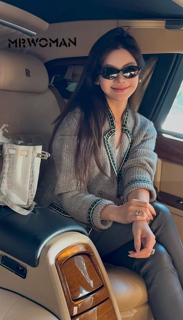 -2【琥珀流光风】中古款 双c同源D级纱线baby羊绒+羊毛 25A0359