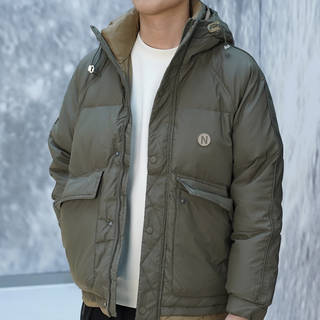 【汇佳服饰】ZB0090-男士带帽羽绒时尚保暖潮流秋冬经典欧货时尚