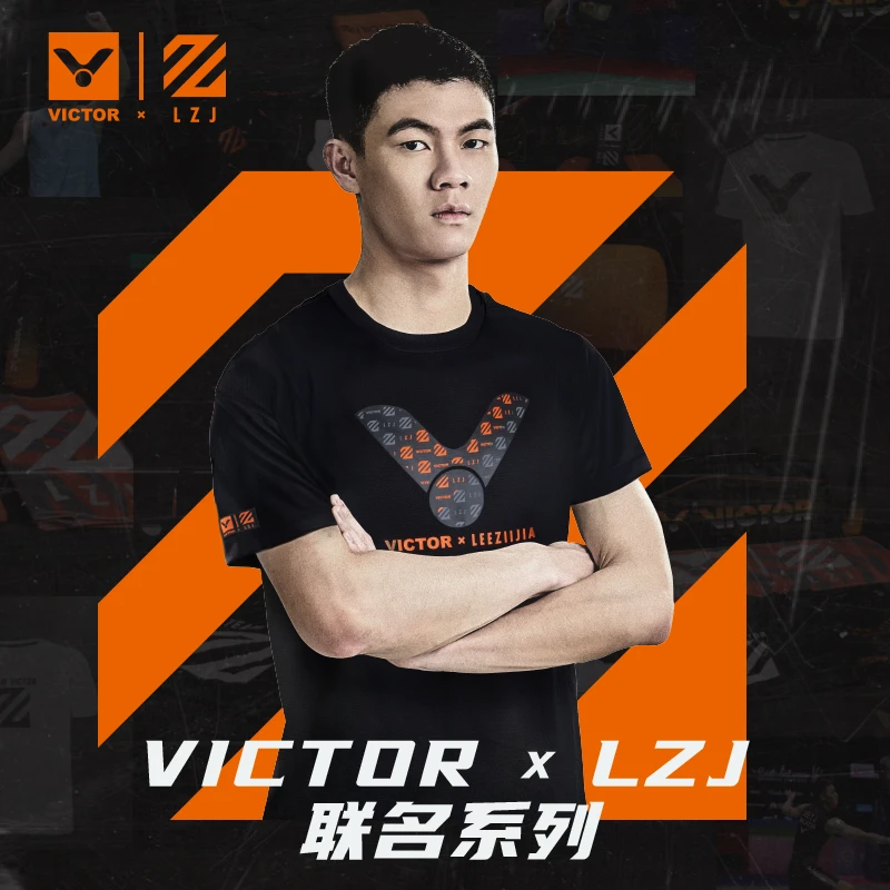 VICTOR/威克多李梓嘉联名同款 胜利 羽毛球服速干运动服透气舒适