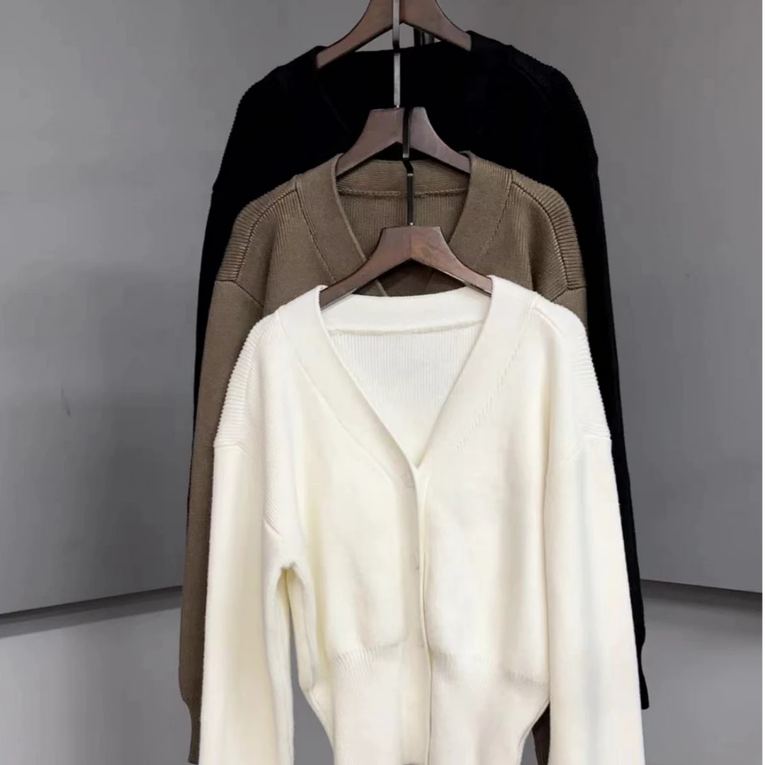 高级百搭长袖针织衫