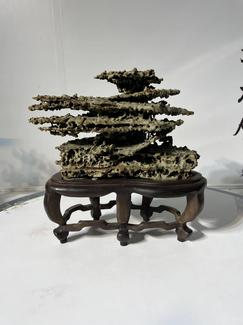 九龙璧玲珑石原石天然奇石