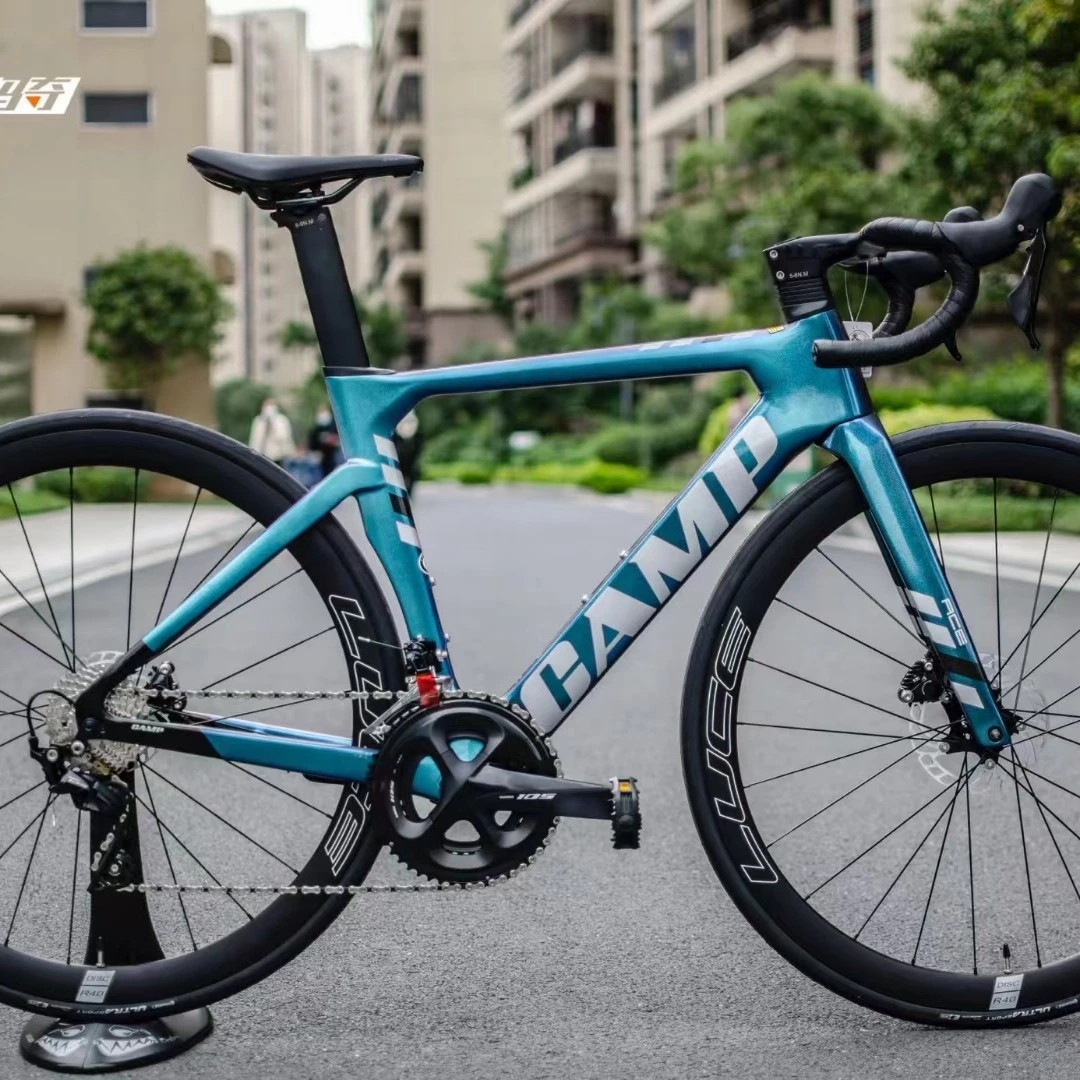 坎普CAMP ACE7000碳纤维全内走线7020 105大套油压碟刹一体把公路