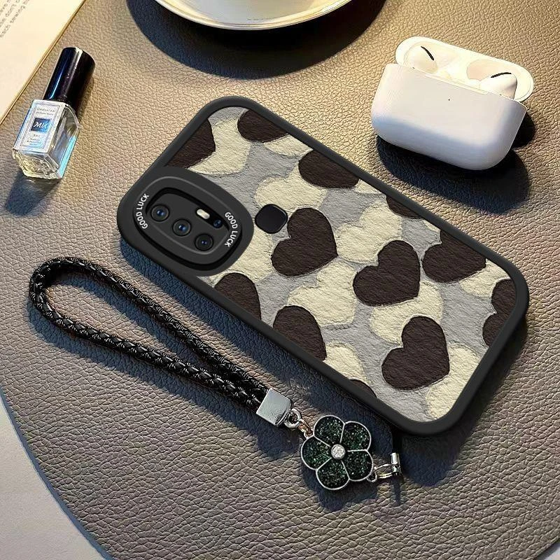 vivoZ6网红新款手机壳ins风油画爱心女高颜值硅胶保护套防摔软壳