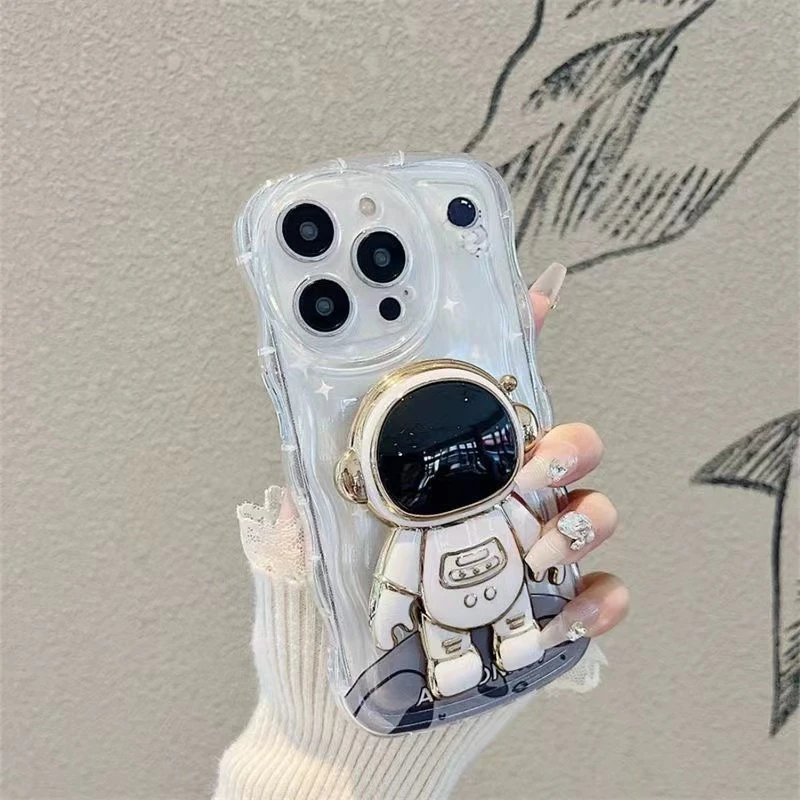 宇航员苹果14手机壳iPhone11/13软12pro女xsmax卡通6P7P8PLUS防摔
