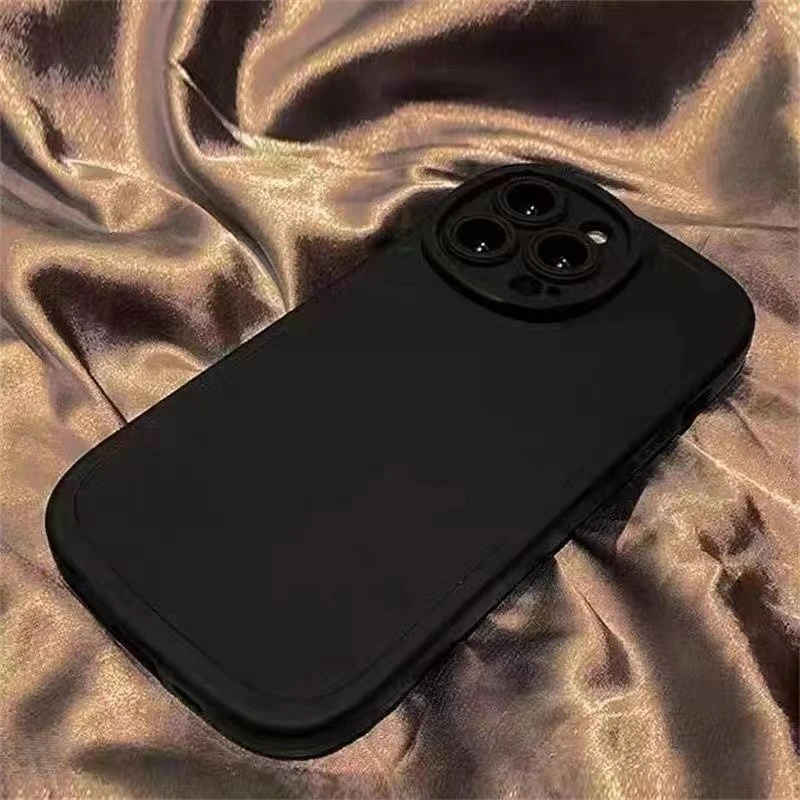 磨砂高级黑适用苹果华为OPPO/VIVO红米荣耀手机壳Iphone14软防摔