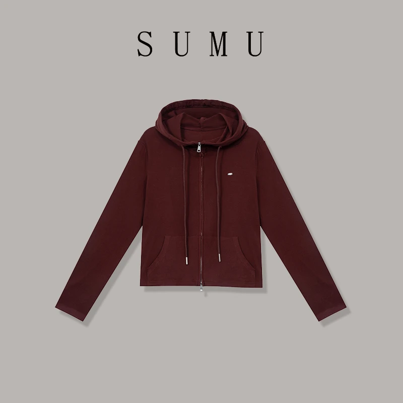 宿慕SUMU 女士外套9-9秋季2024新款女士外套B1900F