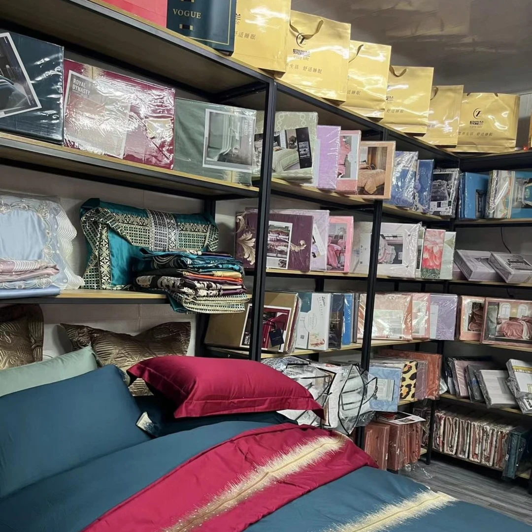 1111【孤品】样品精品孤品四件套绣花瑕疵松弛感