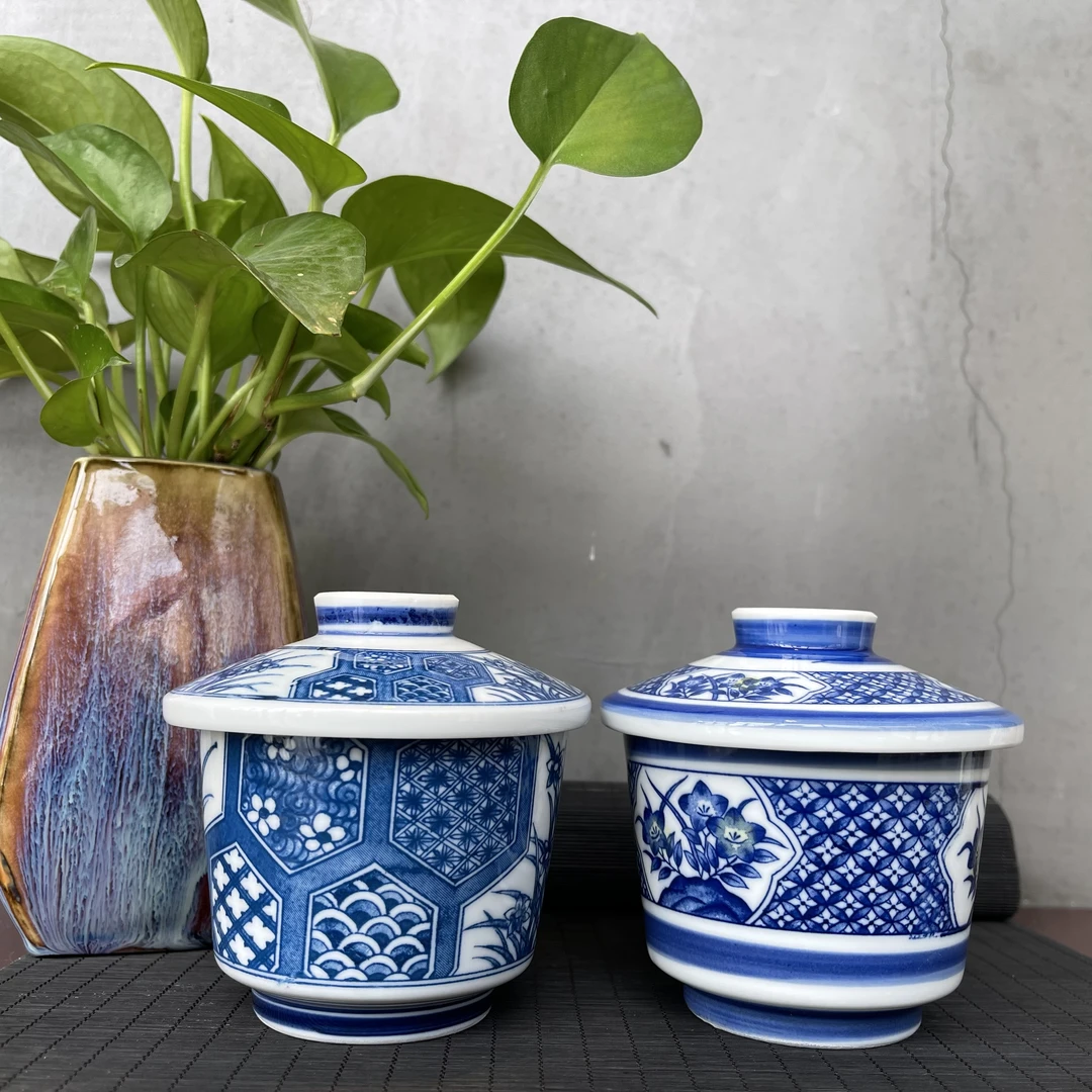 古伊烧进口釉下彩陶瓷盖杯(220cc)