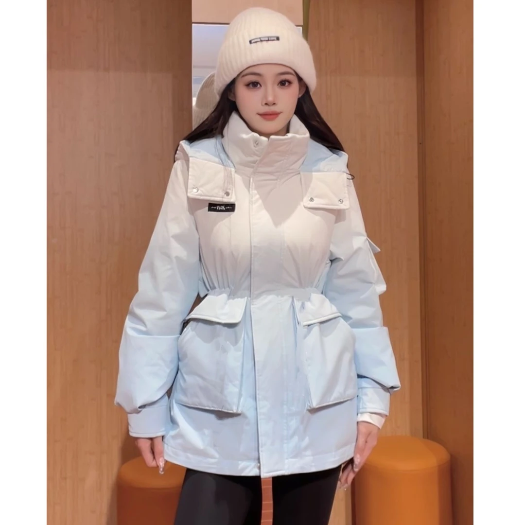 IEF/爱依服2025冬季新款美式潮酷个性休闲百搭工装风羽绒中外套