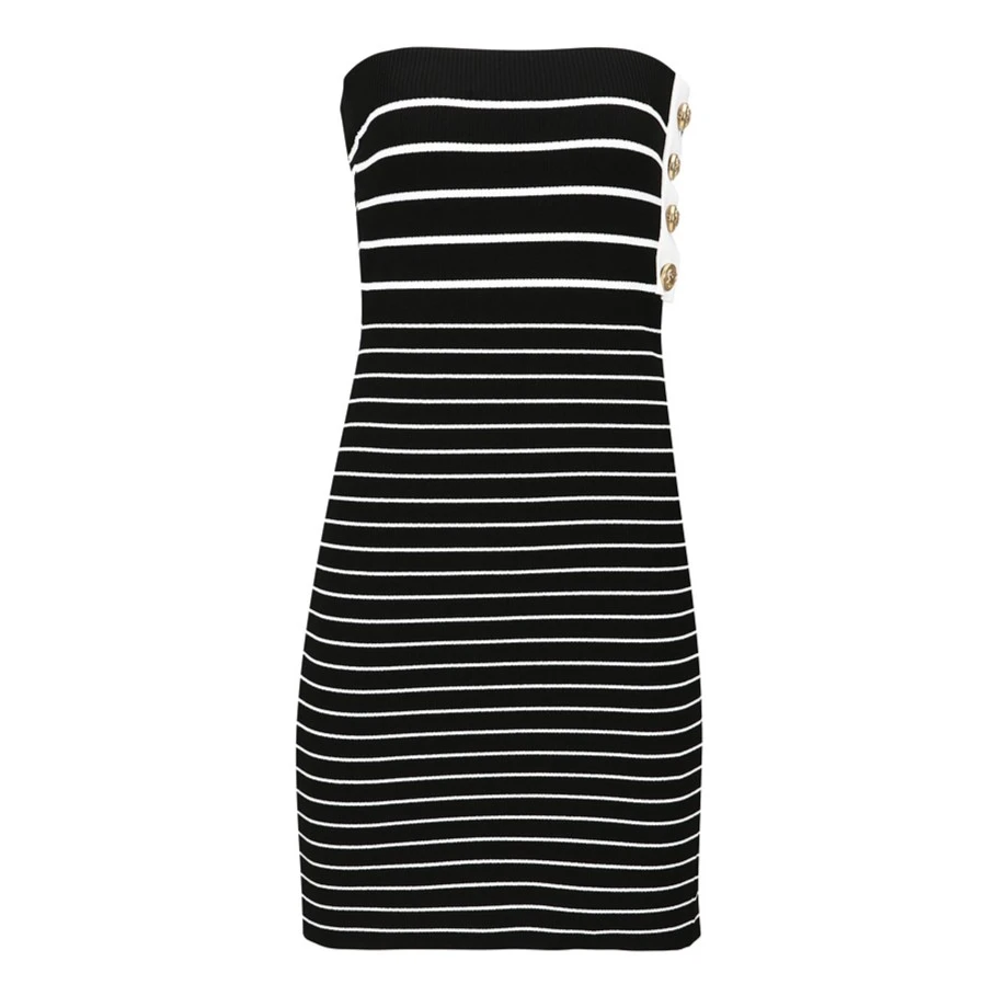 【福利活动~NO退】YCH 无肩带针织连体衣 S23KD810BK