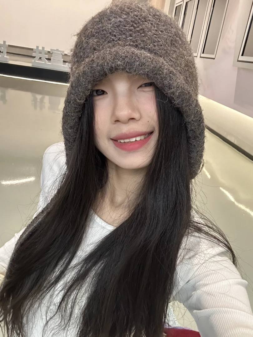 新♥【G01-G100】网红时尚百搭学生韩版针织冬季保暖帽子集合加绒