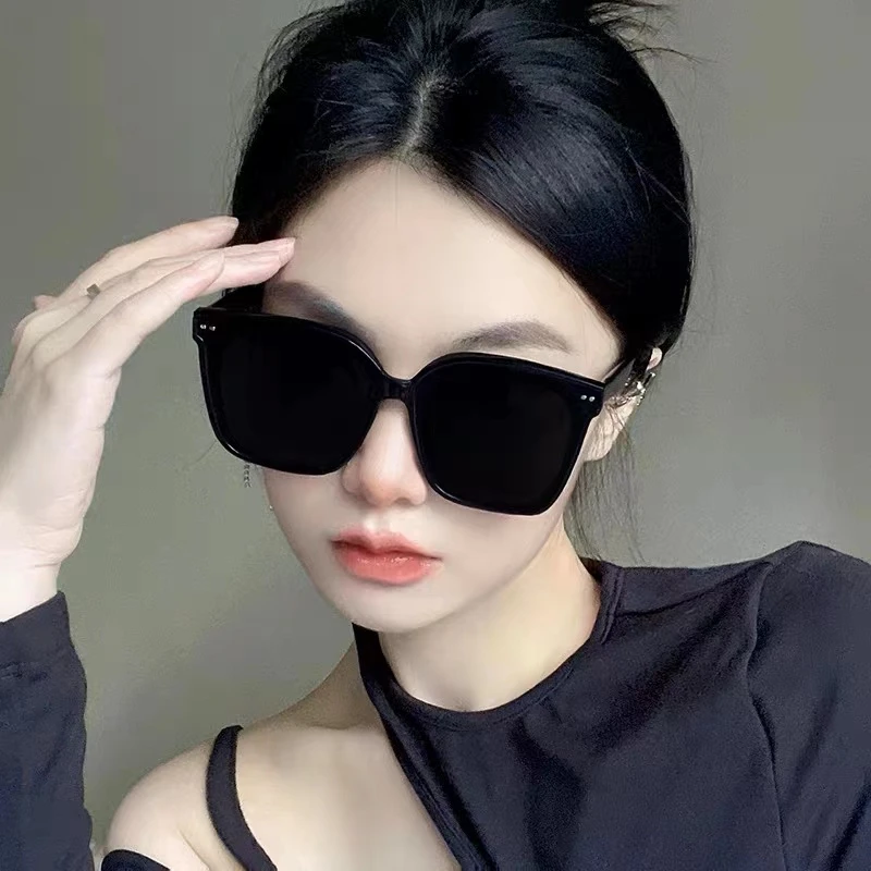 墨镜女2024新款潮高级感偏光太阳镜男圆脸显瘦防紫外线0221
