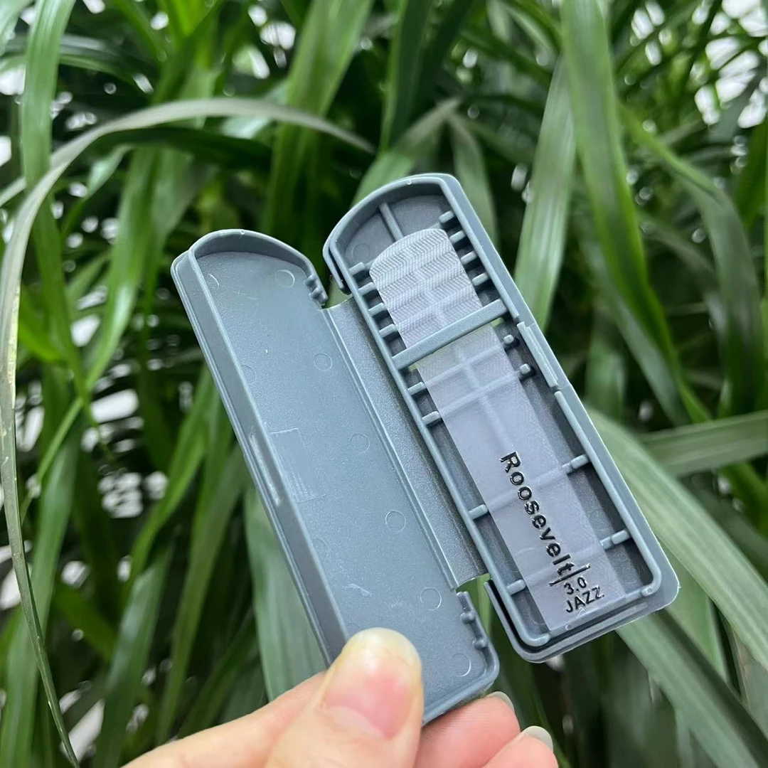 罗斯福高端透明树脂哨片透明螺纹树脂哨片