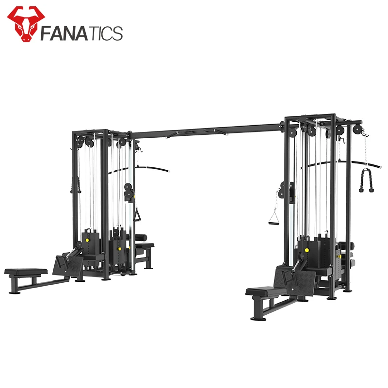 FANATICS/三飞龙门架史密斯机健身器材八站位多功能训练器FS9901