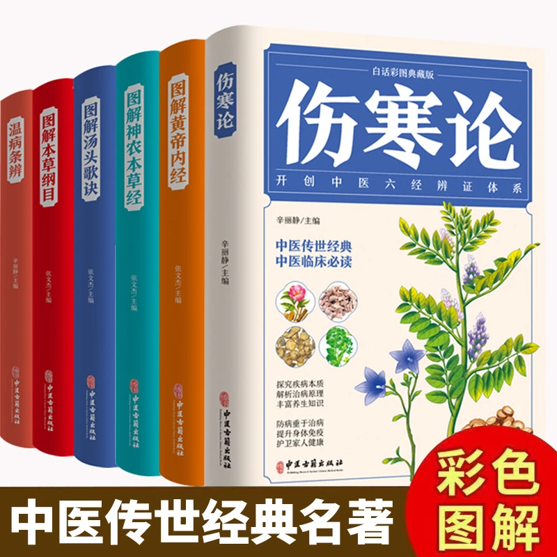 【东方文澜】中医六大名著伤寒论张仲景著全集图解伤寒杂病论白话文