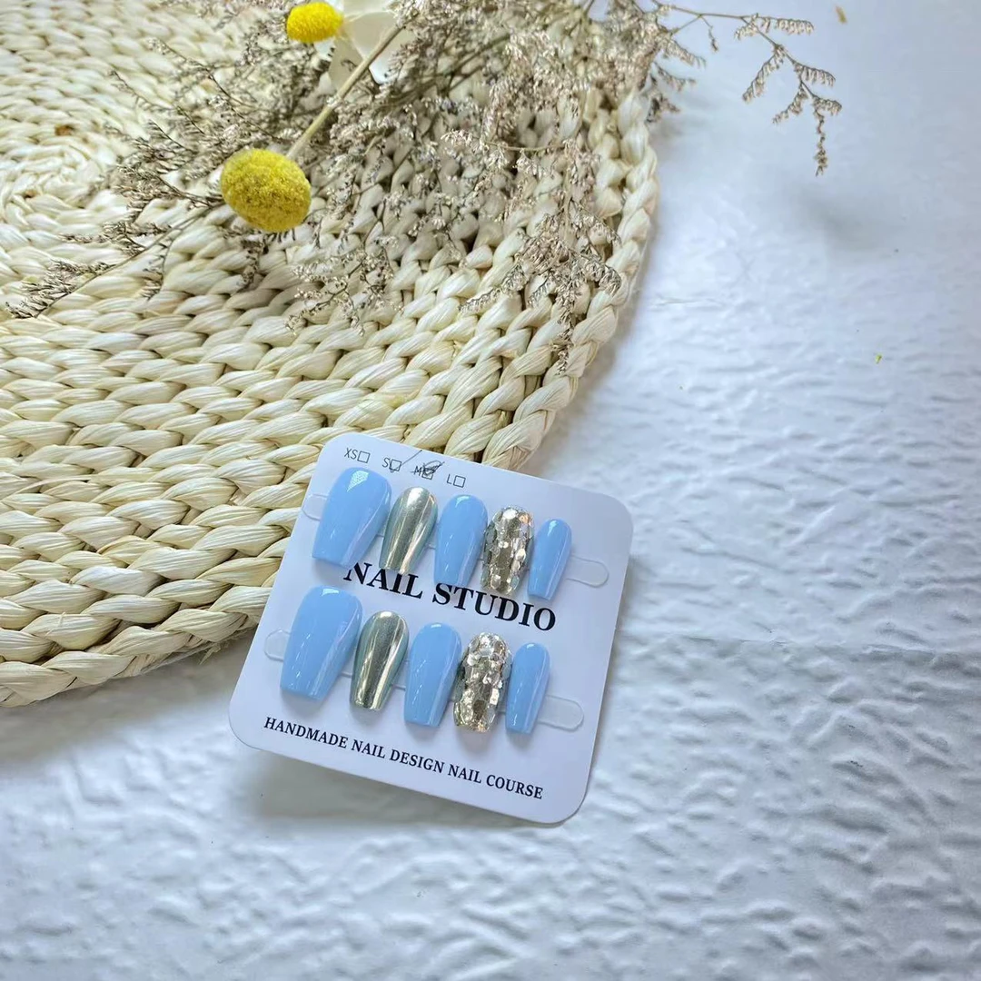 [C位-穿戴甲]精选纯手工穿戴甲下单备注编号1单包邮