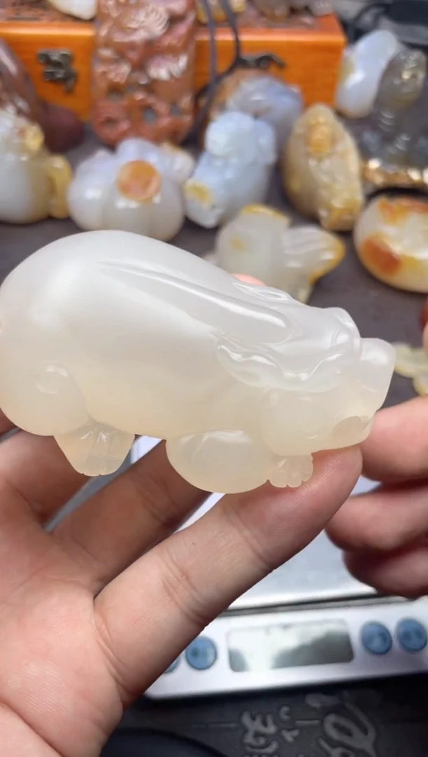 【闪购商品】玛瑙/玉髓手把未镶嵌1