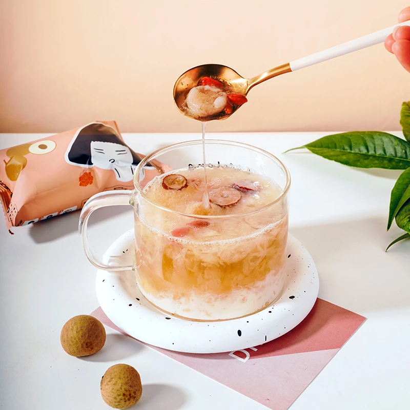 李养养桂圆红枣莲子冻干银耳羹冲泡即食免煮银耳干货营养代早餐