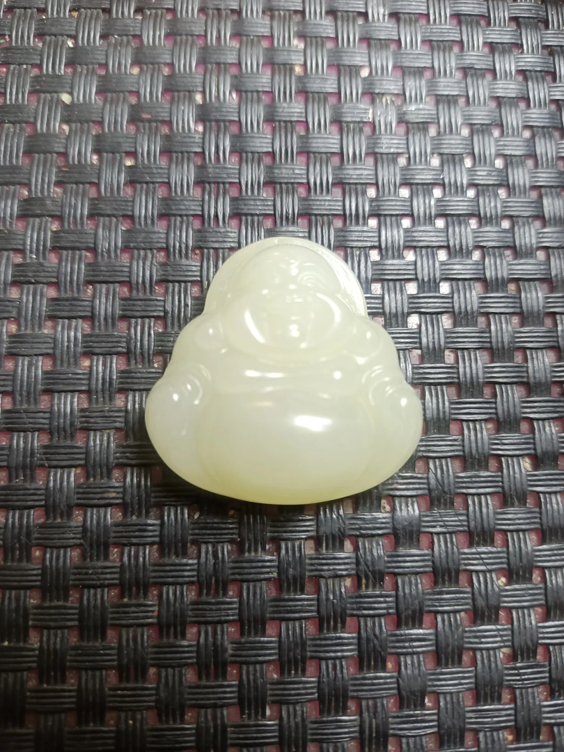 和田玉弥勒佛挂坠