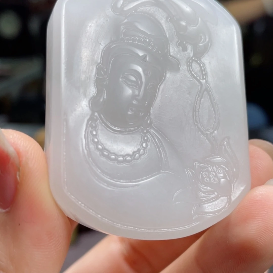 【闪购商品】石英质玉挂件未镶嵌